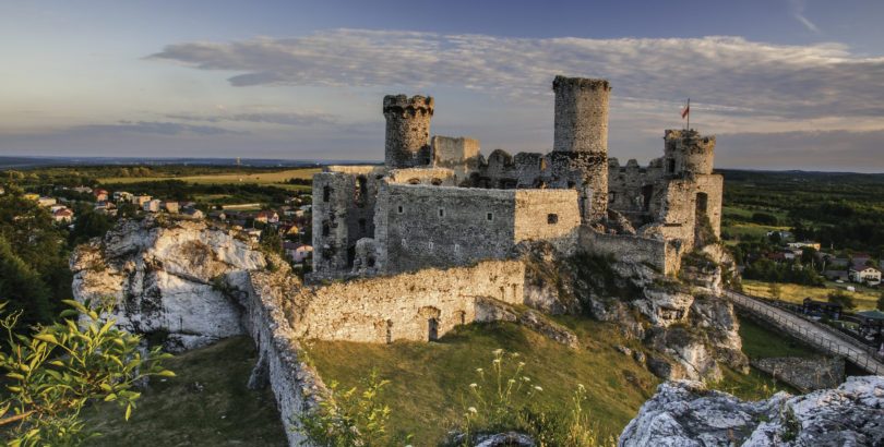 Ruiny zamku Ogrodzieniec Polska